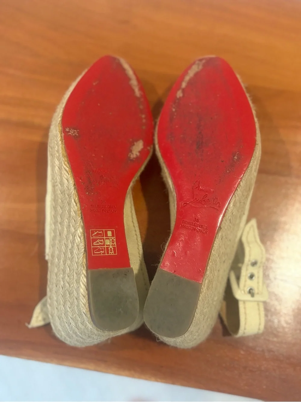 Christian Loubotuin Menorca Wedge